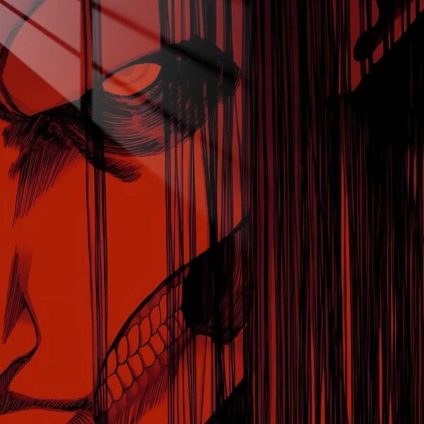 Titan'S Gaze Crimson Red