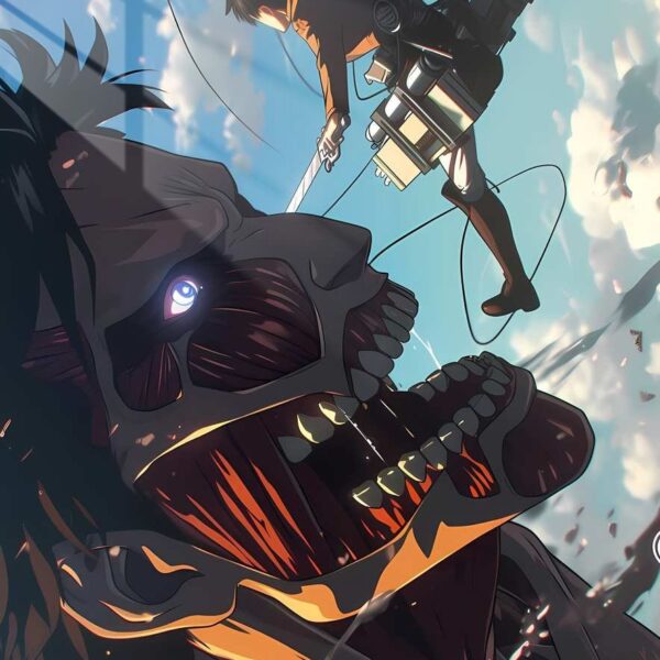 Titan'S Gaze Dynamic Orange