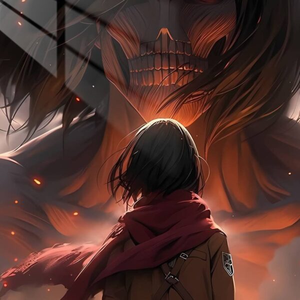 Titan'S Gaze Fiery Orange