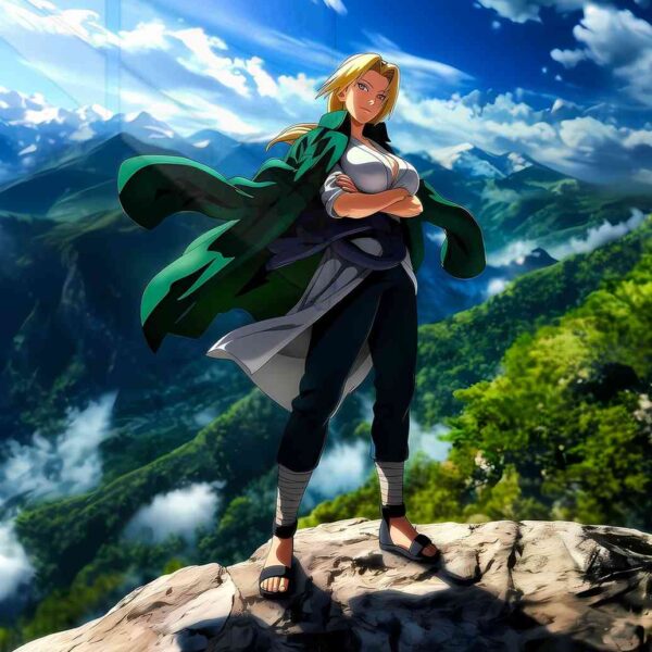 Tsunade Mountains Green