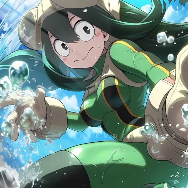 Tsuyu Water Splash Green