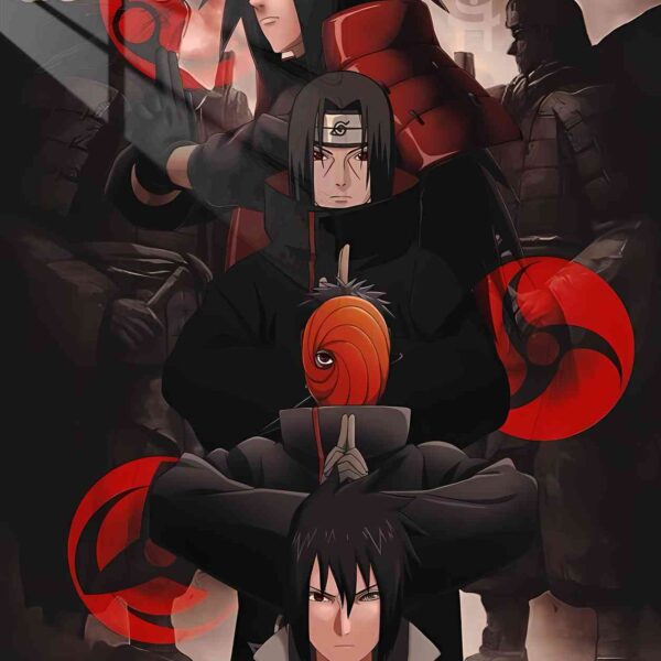 Uchiha Legacy Dark Red