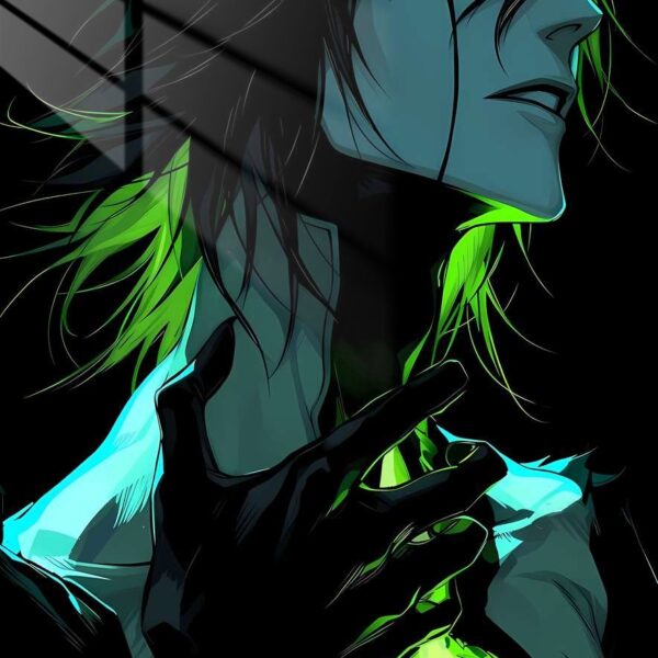 Ulquiorra Hollowfied Green