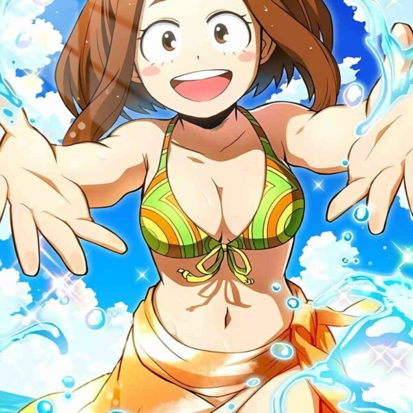 Uraraka Beach Fun Water Teal