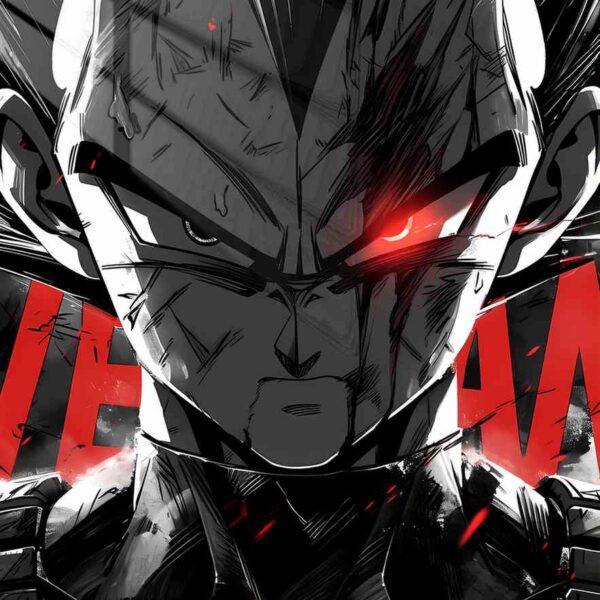 Vegeta Black Panel