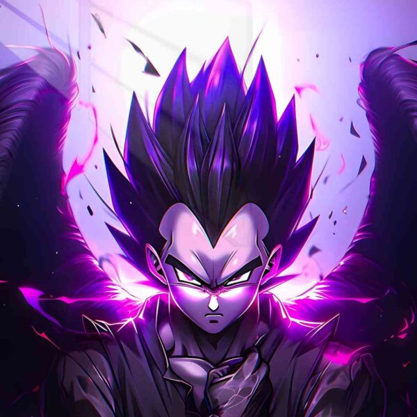 Vegeta Purple Wings