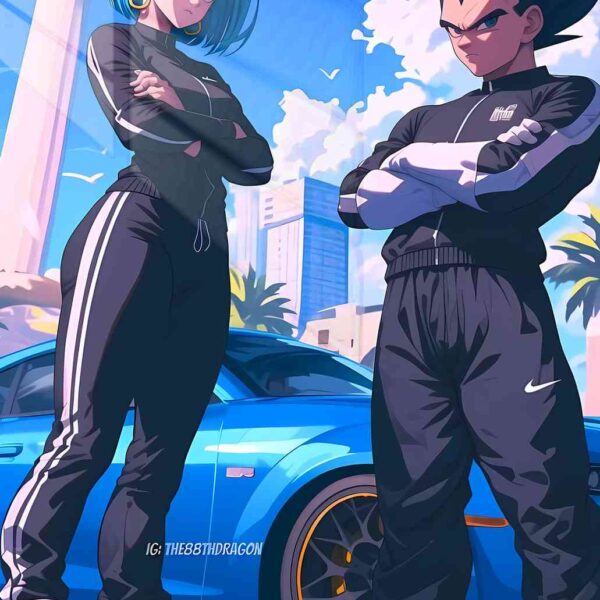 Vegeta And Bulma Modern