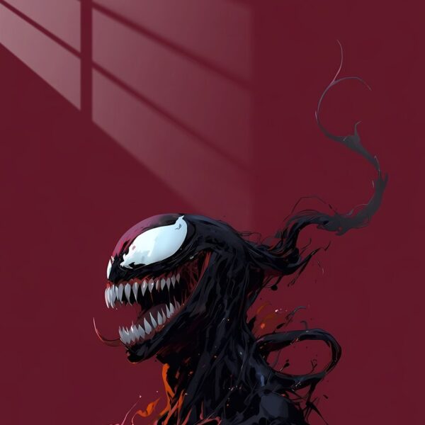 Venom Fangs Liquid Form Maroon