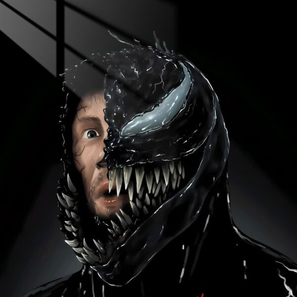 Venom Symbiosis Dark Visage Black, Red
