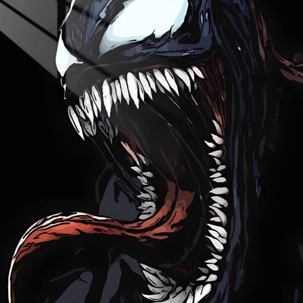 Venom'S Maw Comic Book Dark Blue