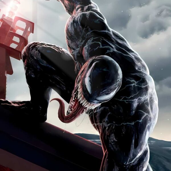 Venom'S Prowl Dark Symbiote Black, Red