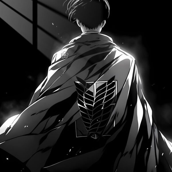 Wings Of Freedom Monochrome Black