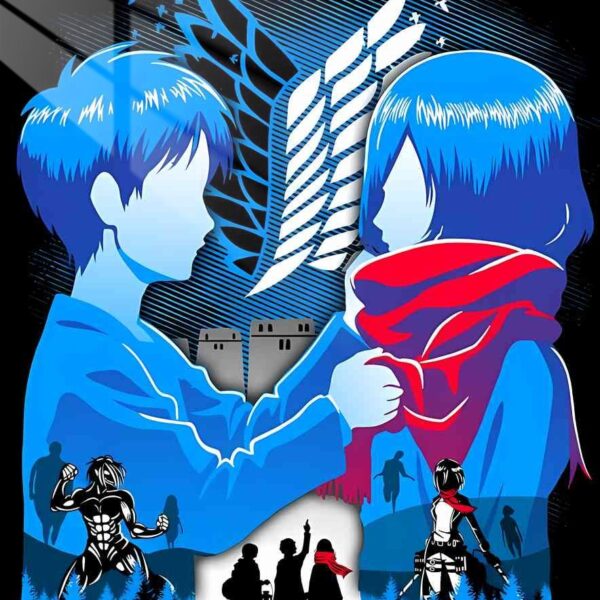 Wings Of Freedom Silhouette Blue