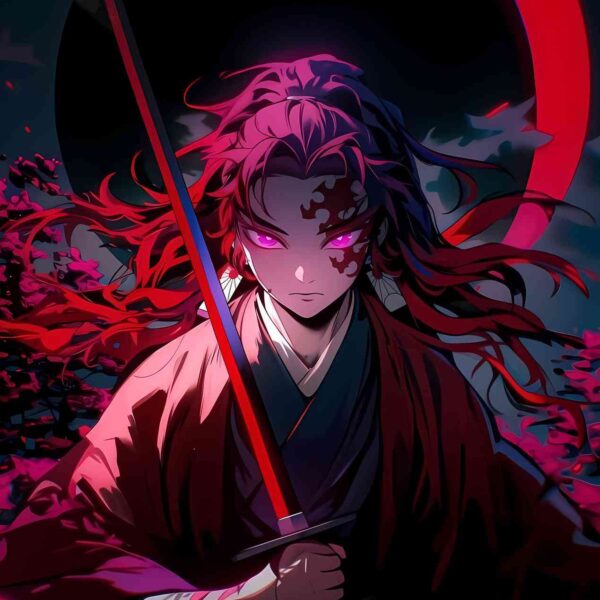 Yorichii Demon Slayer Night Bloom Red