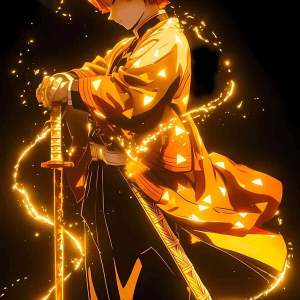 Zenitsu Fiery Gold