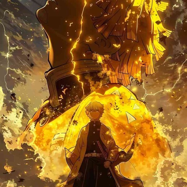 Zenitsu Golden Inferno Gold