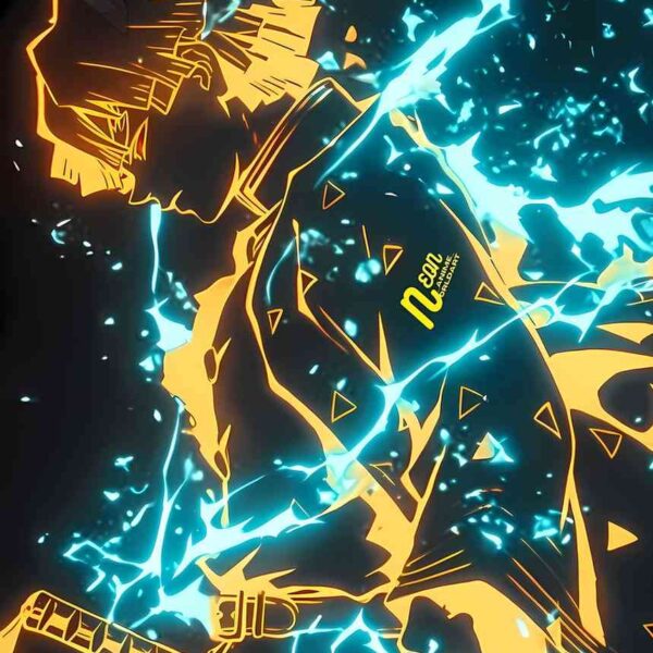Zenitsu Neon Yellow & Teal