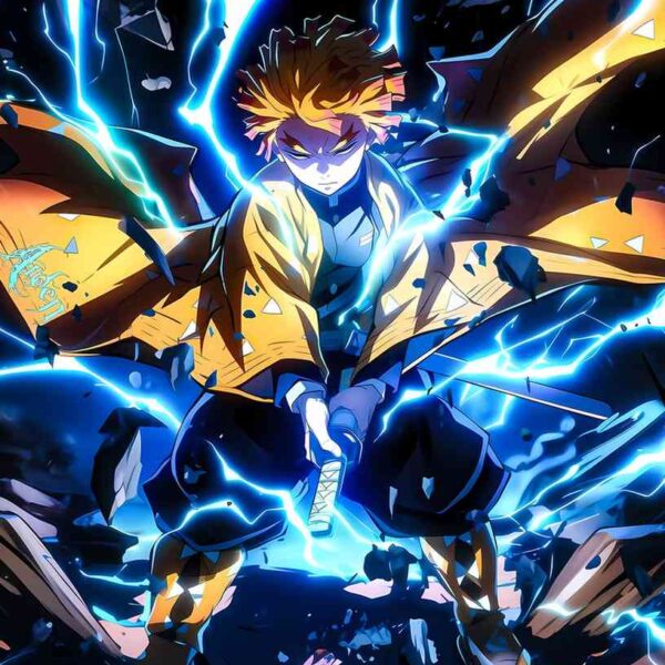 Zenitsu Thunderclap Blue