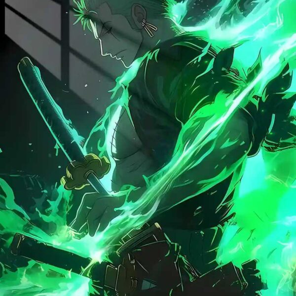 Zoro Green Sword Style