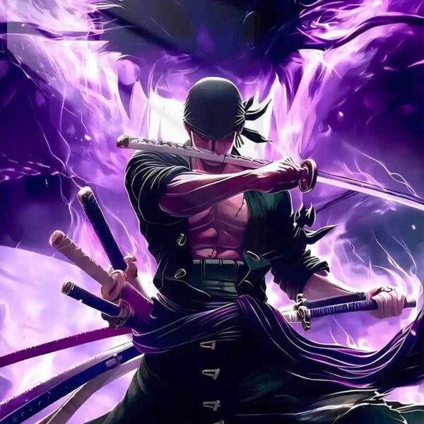 Zoro Purple Dragon