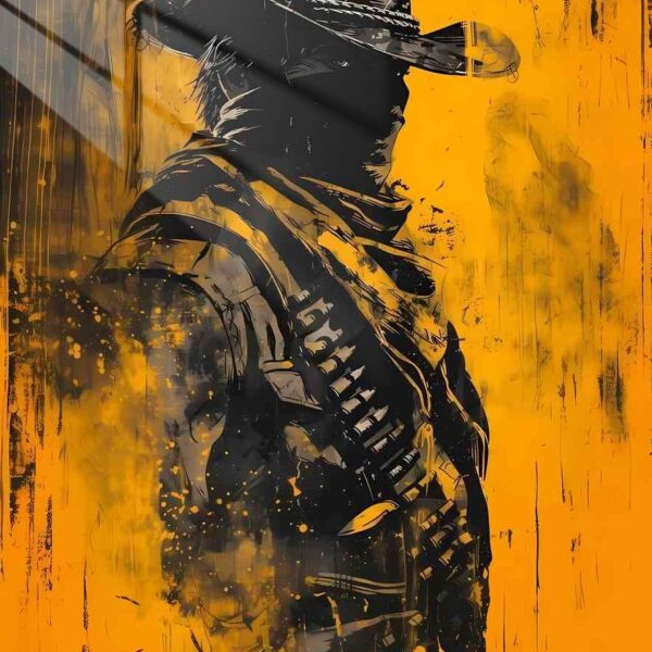 Arthur Abstract Grit Gold