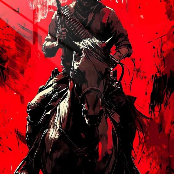 Arthur Crimson Rider Red