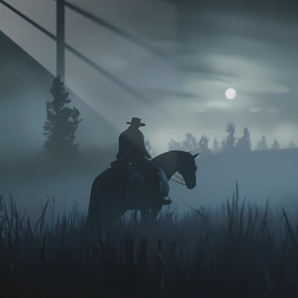 Arthur'S Solitude Silhouette Blue