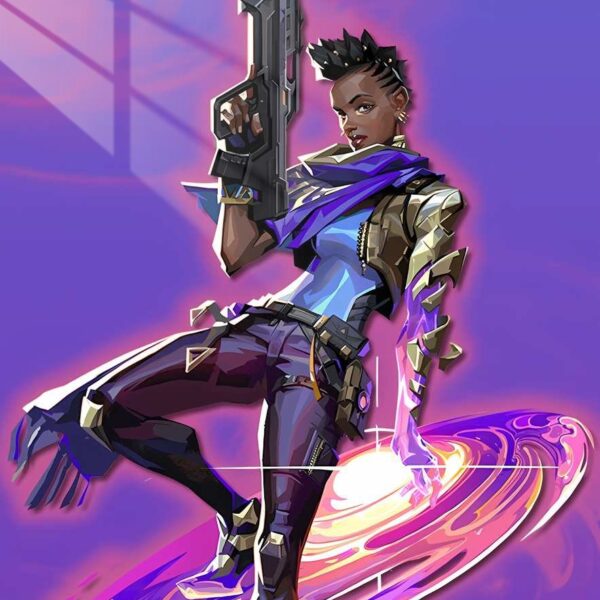 Astra Dimensional Rift Abstract Flow Purple