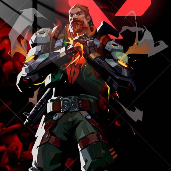 Breach Fiery Resolve Red