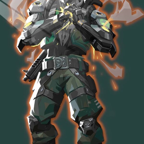 Breach Ready Stance Orange Glow