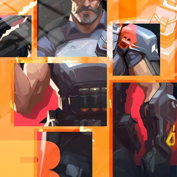 Brimstone Geometric Orange