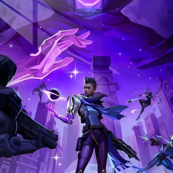Cosmic Convergence Celestial Purple