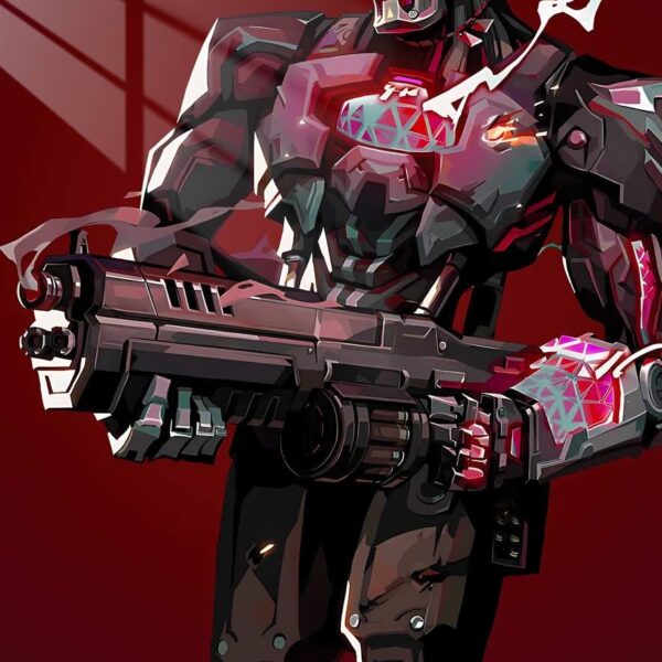 Crimson Steel Red