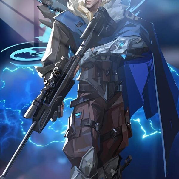 Cypher'S Lockdown Cyberpunk Blue