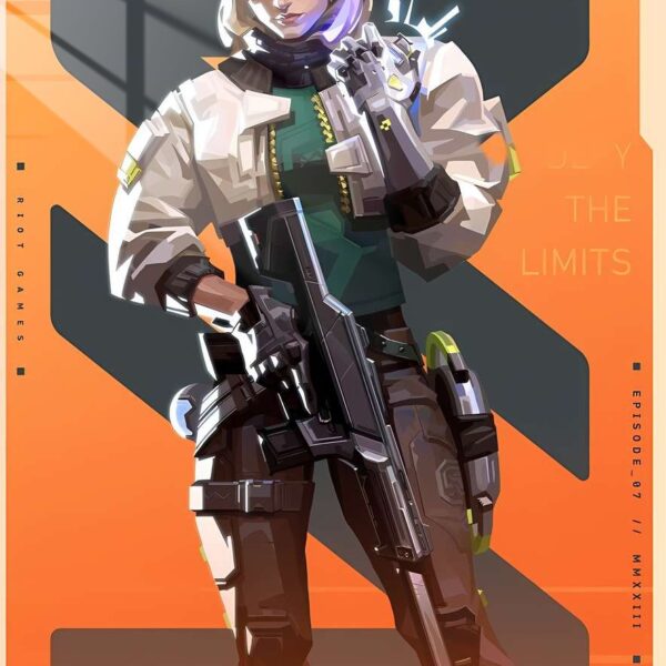 Deadlock Tech Art Orange