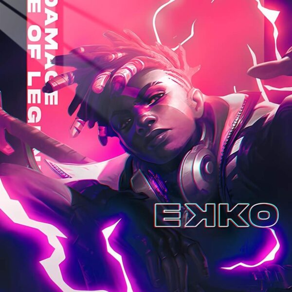 Ekko Synthwave Pink & Purple