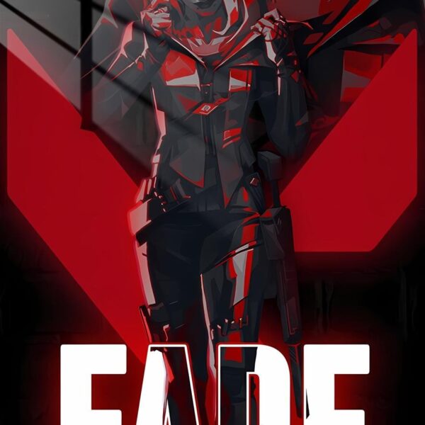 Fade'S Shadow Crimson Silhouette Red