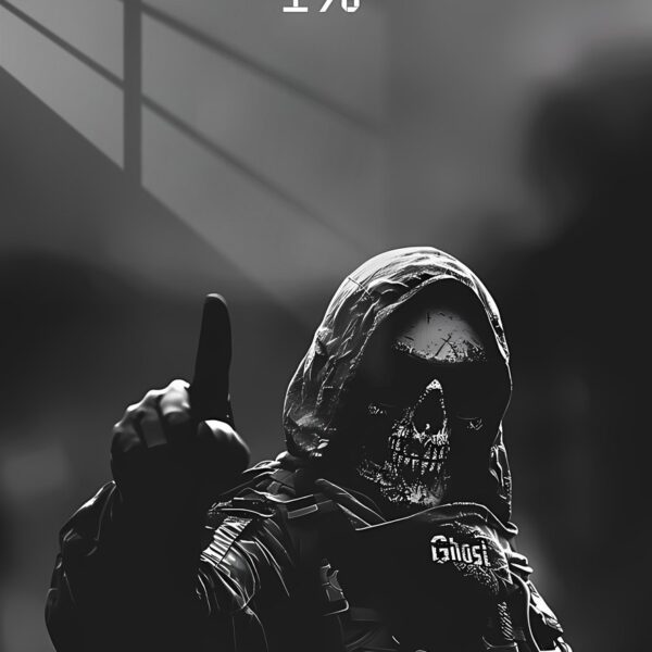 Ghost Monochromatic Grey