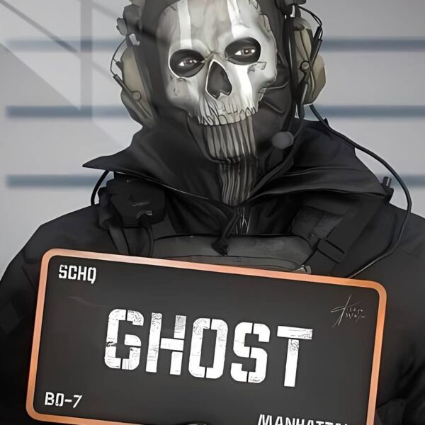 Ghost Mugshot Grey