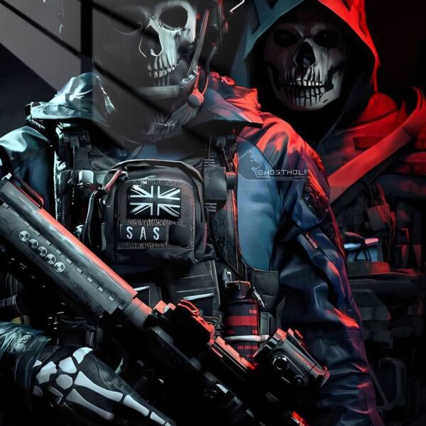 Ghost Squad Dark Ops Red & Blue