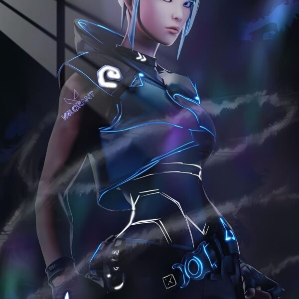 Jet Cyberpunk Blue