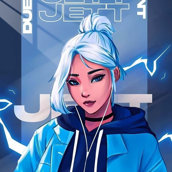 Jett Cyberpunk Blue
