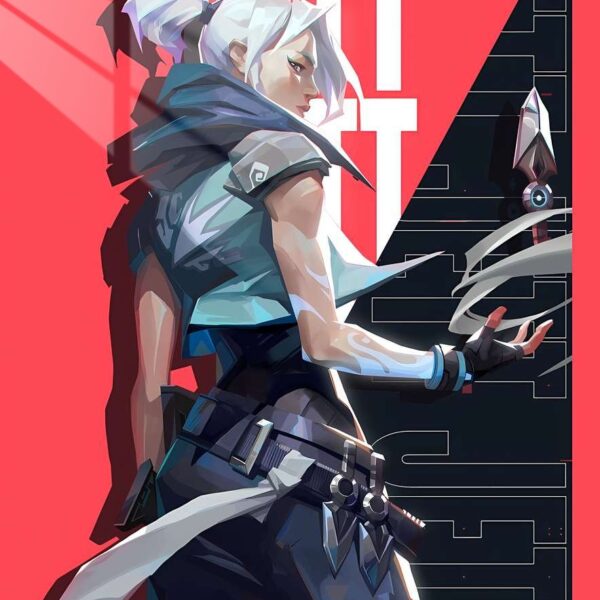 Jett Cyberpunk Teal & Red
