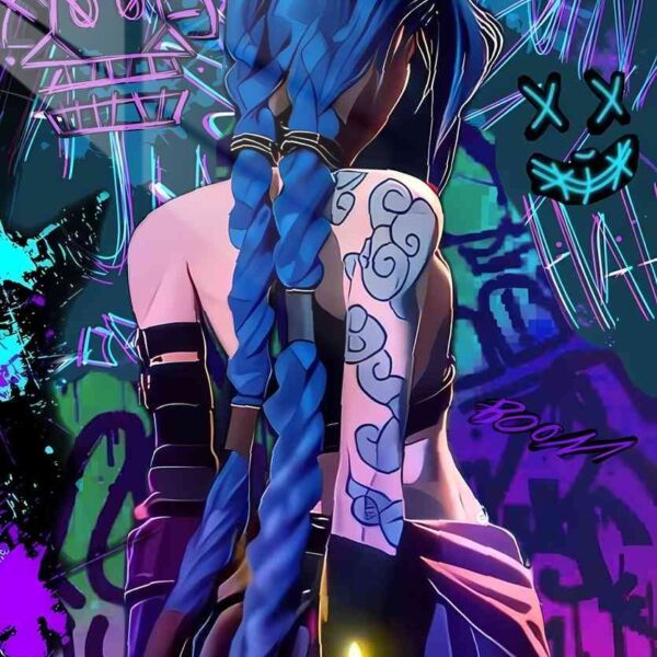 Jinx Graffiti Soul Purple Blue