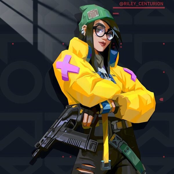Kiljoy Geometric Yellow