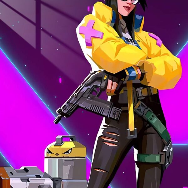 Killjoy Synthwave Purple
