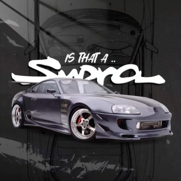 Mk4 Supra Sketch & Chrome Dark Grey
