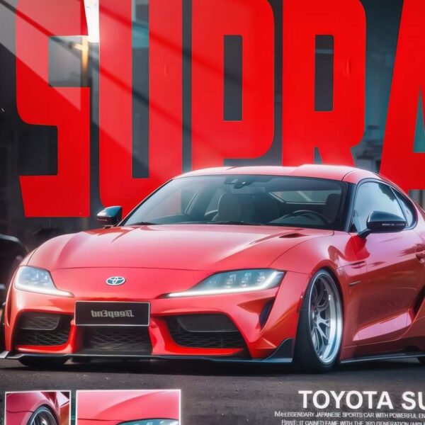Mk5 Supra City Cruise Realistic Style Red