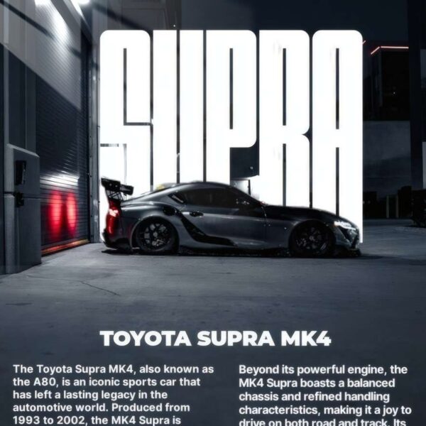 Mk5 Supra Garage Escape Cinematic Lighting Grey