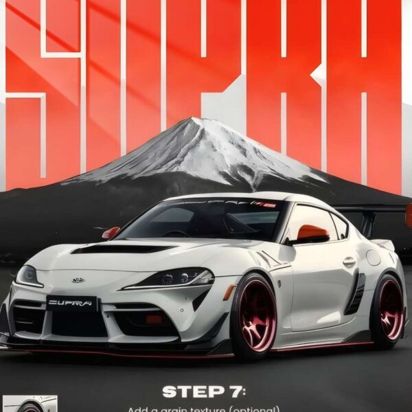 Mk5 Supra Jdm Style White